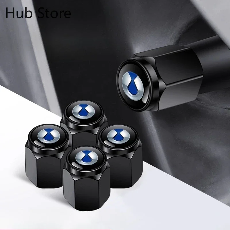 For DENZA D9 N9 X/N7/N8 Tire valve car modification decorative valve core cover metal