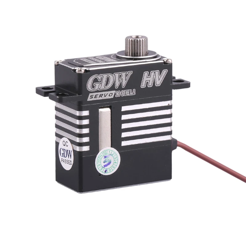 

GDW DS295MG 4kg.cm Digital Coreless Servo 0.05s 4.8-8.4V HV Metal Gear for 450/360/470 Helicopter RC Car Crawler