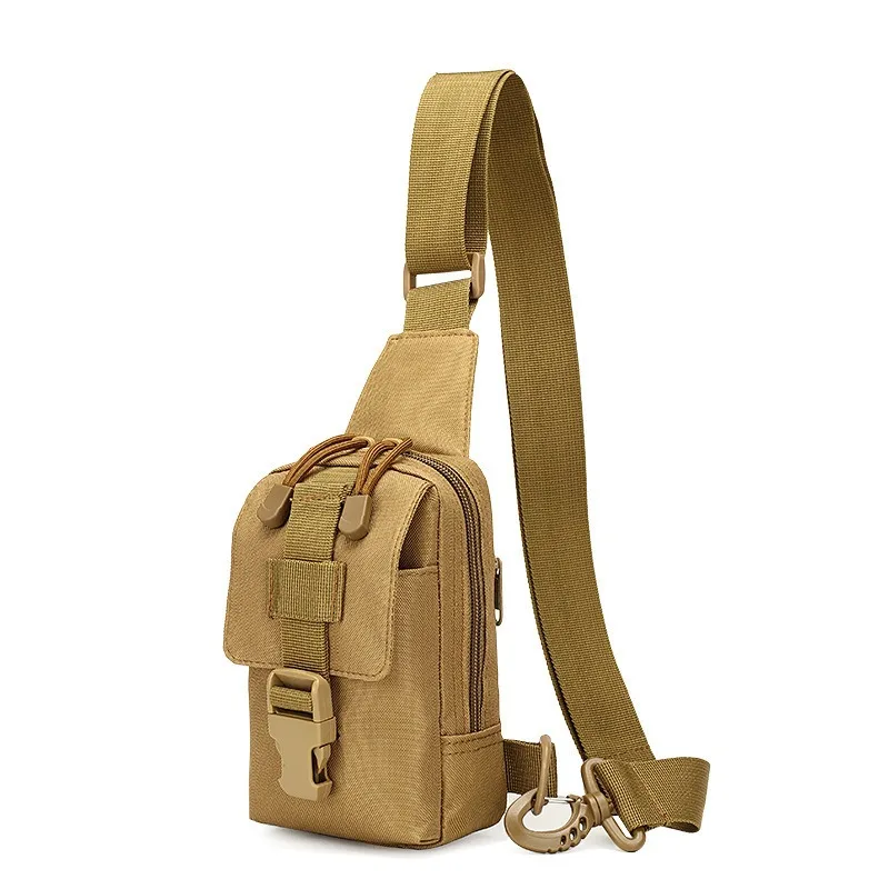 Hunting Crossbody Chest Bag Outdoor Men\'s Shoulder Bag for Travel Phone Bag Hiking Crossbody Bag