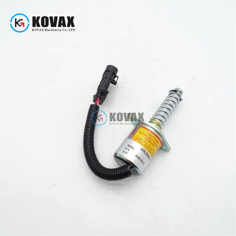 6681513 Flameout Solenoid Valve 12V S150 S160 Engine 6667993 669056 Car Accessories  Sublimation Blanks  Makeup