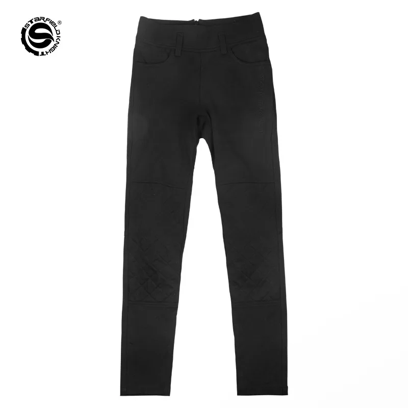 Women Slim Motorcycle Riding Pants Off-road Outdoor Riding Pants Motocrosswith Protect Gear Motorbike Protection Pants Trouser