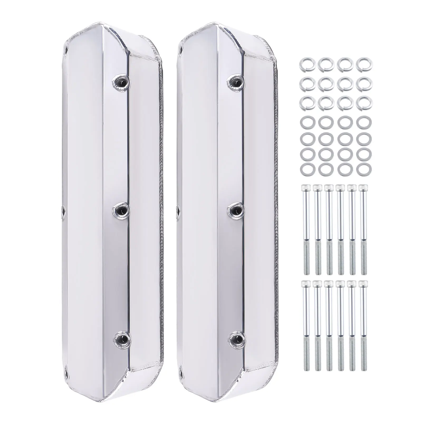 

Valve Cover Set for Ford 289 302 351W SBF V8 Aluminum Tall Design 1962-1998