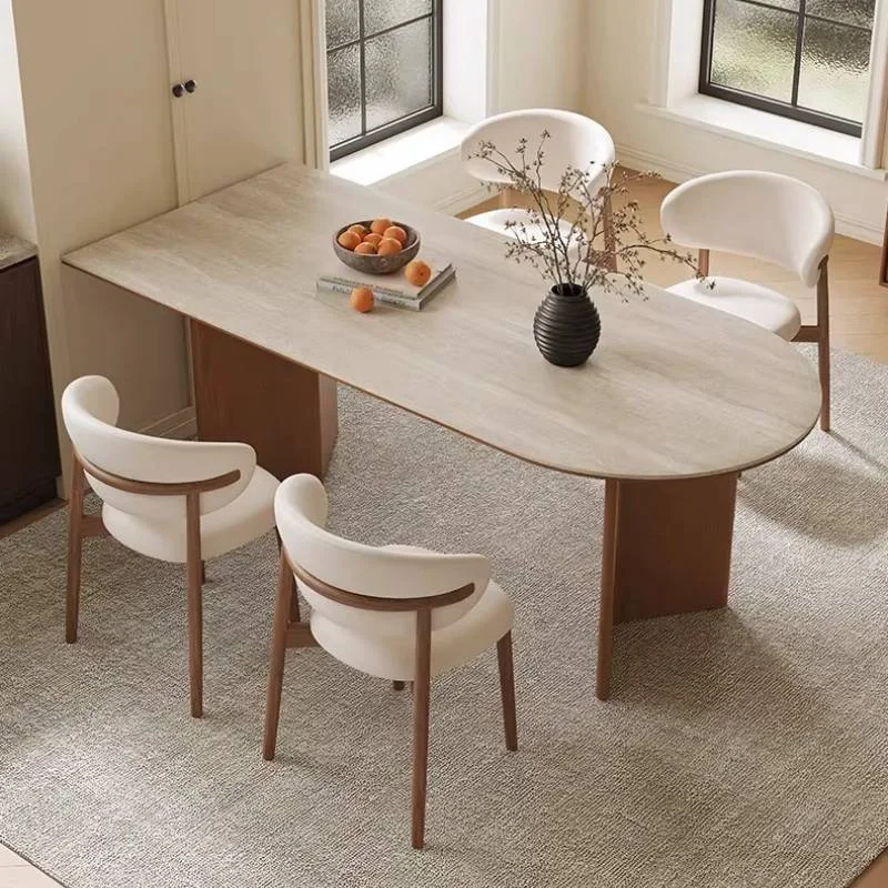 Home Decorations Dining Table Design Minimalist Modern Lounges Restaurant Tables Side Small Comedores De 4 Sillas Furniture