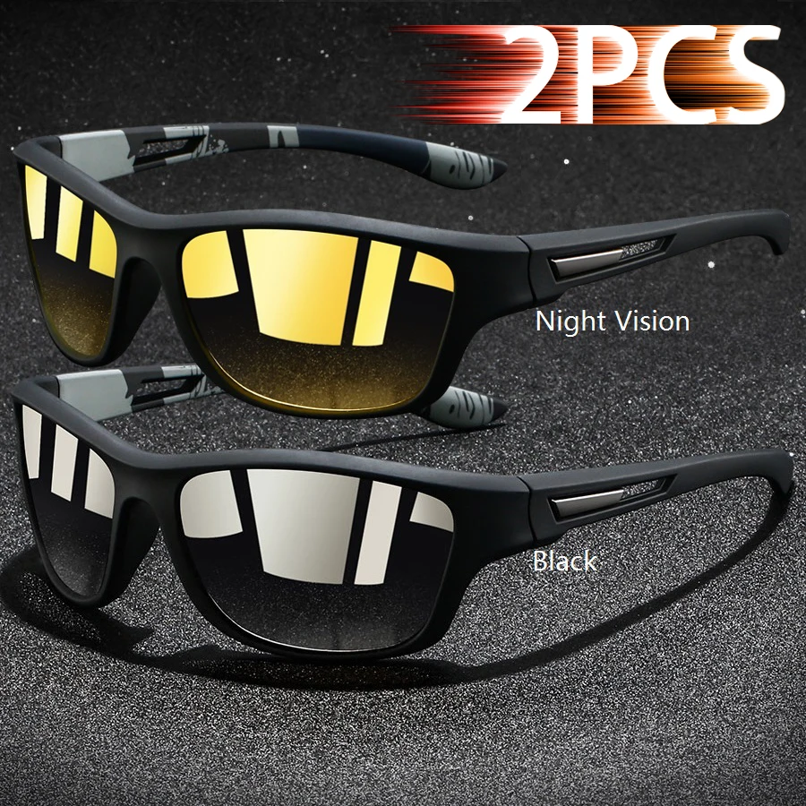 Modische Vintage-Sonnenbrille für Radfahren, Angeln und Sport - Unisex-Sonnenbrille für Laufen, Radfahren und Bergsteigen – Detail 14