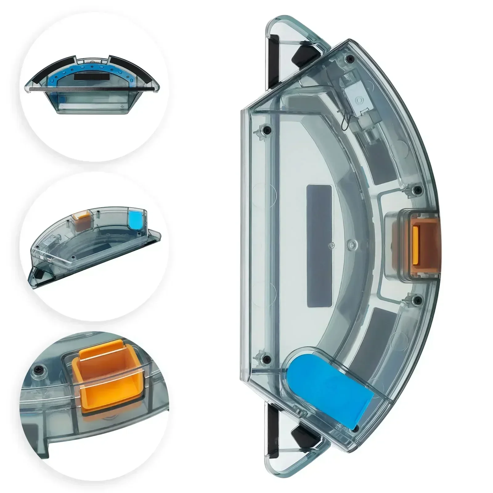 Water Tank For For Mamibot EXVAC660,EXVAC680S For Tesvor Pro Vacuum Cleaner Aspiradoras Para El Hogar Robot Accessories