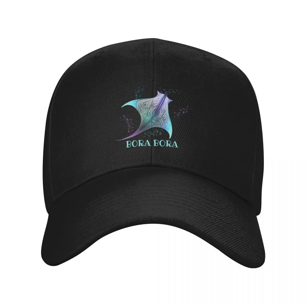 

Stingray Manta Ray Scuba Diving, Bora Bora, French Polynesia Baseball Cap Bobble Hat Sunhat summer hat Baseball Men Women's