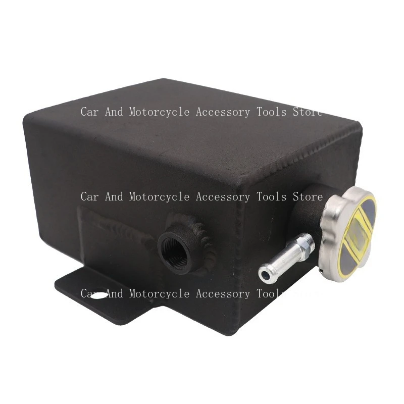 Automotive Parts Racing 1.2L Auxiliary Water Tank Universal Aluminum Alloy Explosion Proof Auxiliary Water Bottle