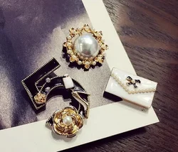 Pearl Flower 3pcs Brooch Set