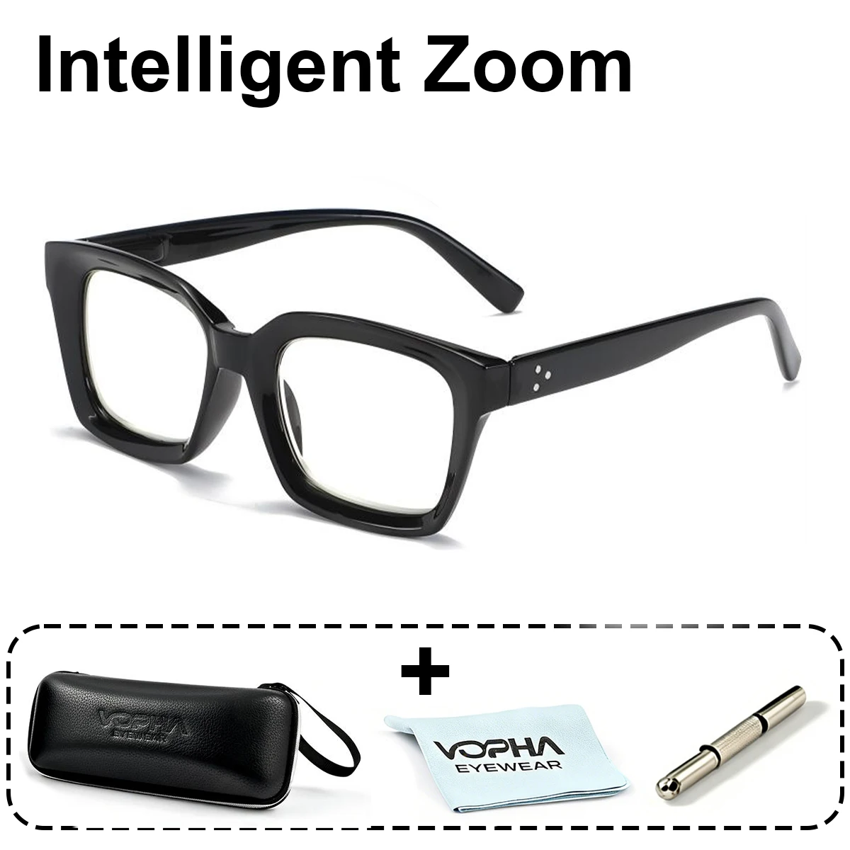 Smart Auto Focus Reading Glasses Men Women Adjustable Diopter Presbyopia Eyeglasses Anti Blue Light Hot Sale  L29