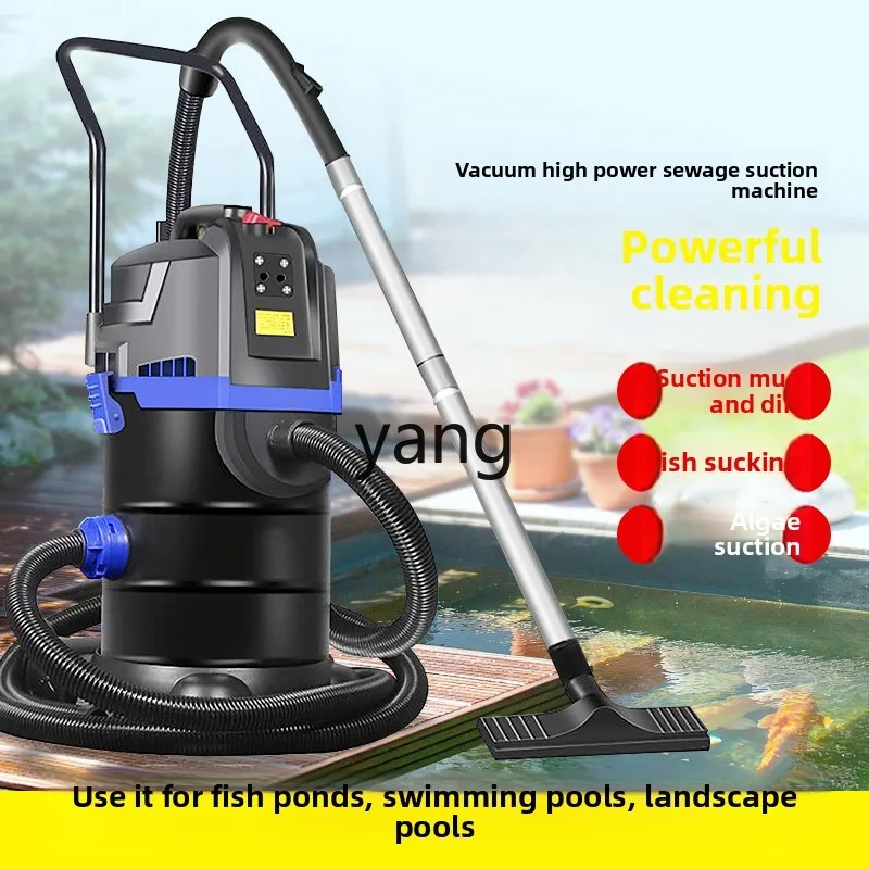 LTT fish pond mud suction machine swimming pool cleaning equipment underwater fish manure suction pump