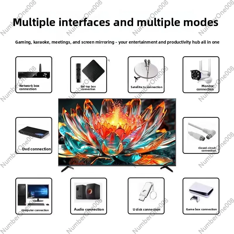 4K Ultra HD Smart Network LCD Television New Household Smart TV