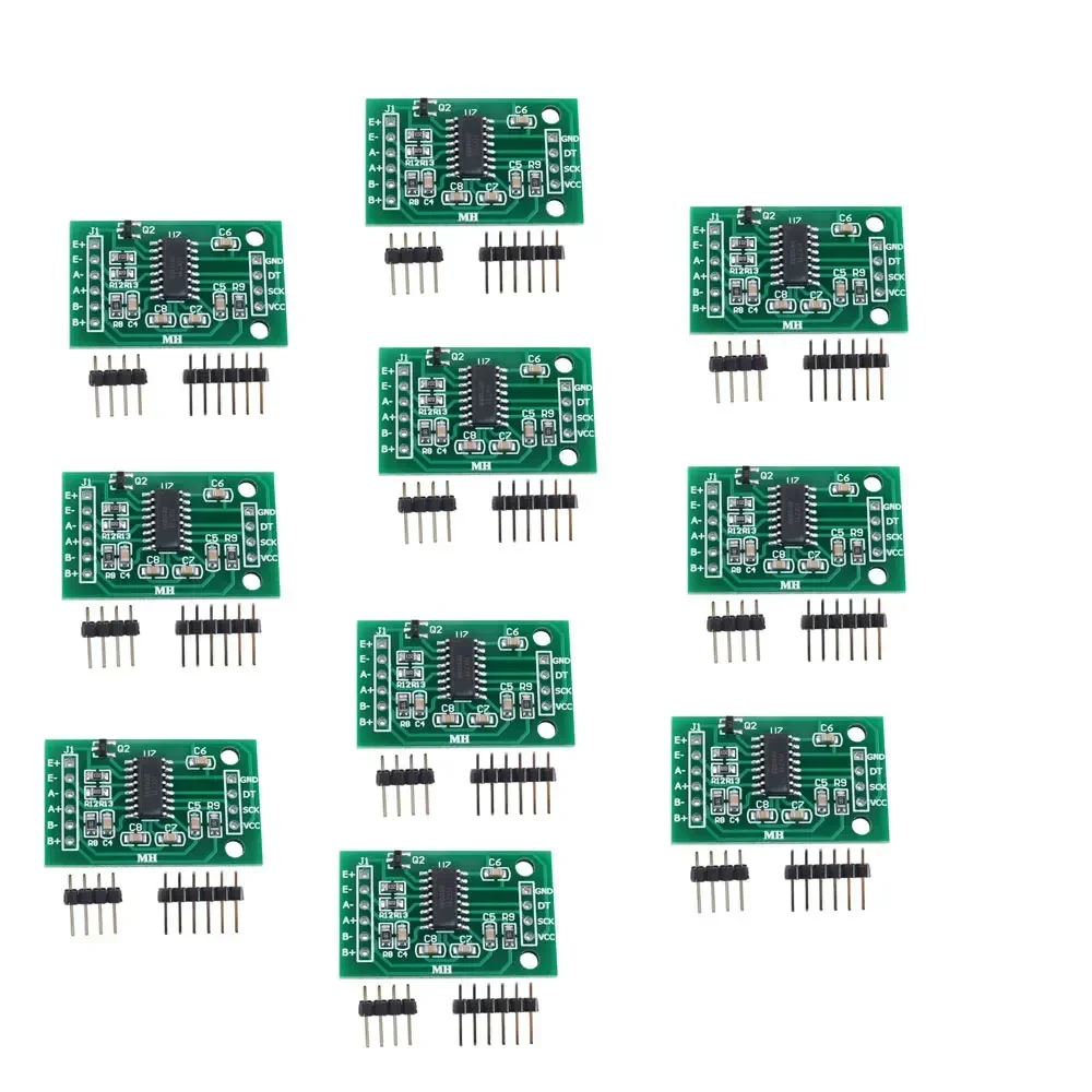 Module de capteur de poids ADC 24 bits HX711 + amplificateur de cellule de charge pour balance de précision à double canal Arduino, Kit de bricolage