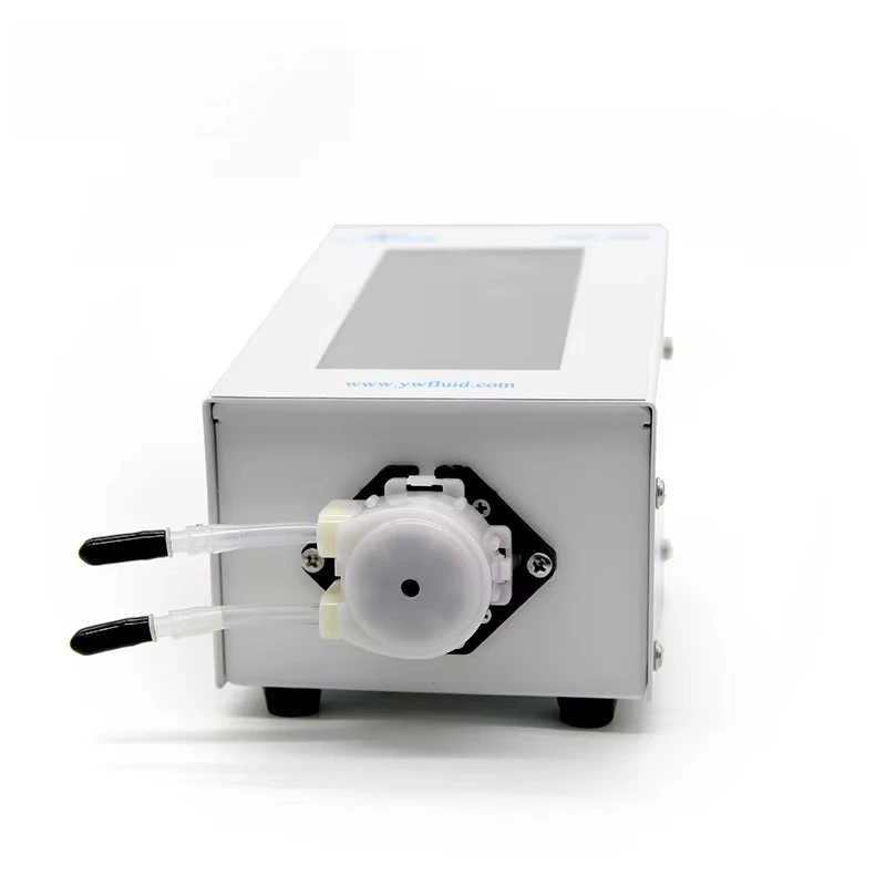 YW21 precisely adjusts and controls the flow, using high-precision intelligent micro peristaltic pump