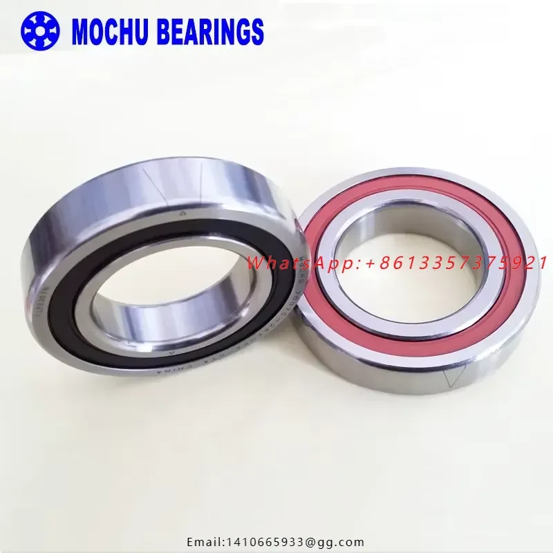 1 Pair MOCHU 7007 7007C 2RZ P4 DT A 35x62x14 35x62x28 Sealed Angular Contact Bearings Speed Spindle Bearings CNC ABEC-7