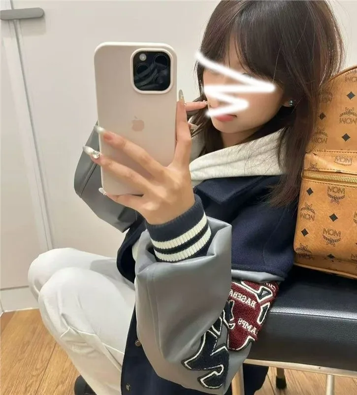 Honkbaljassen Kap Dames Winter Voorruit Antivries Isolatie Gevoerd Multi-Pocket Team Drukknoop Verstelbaar Oversize