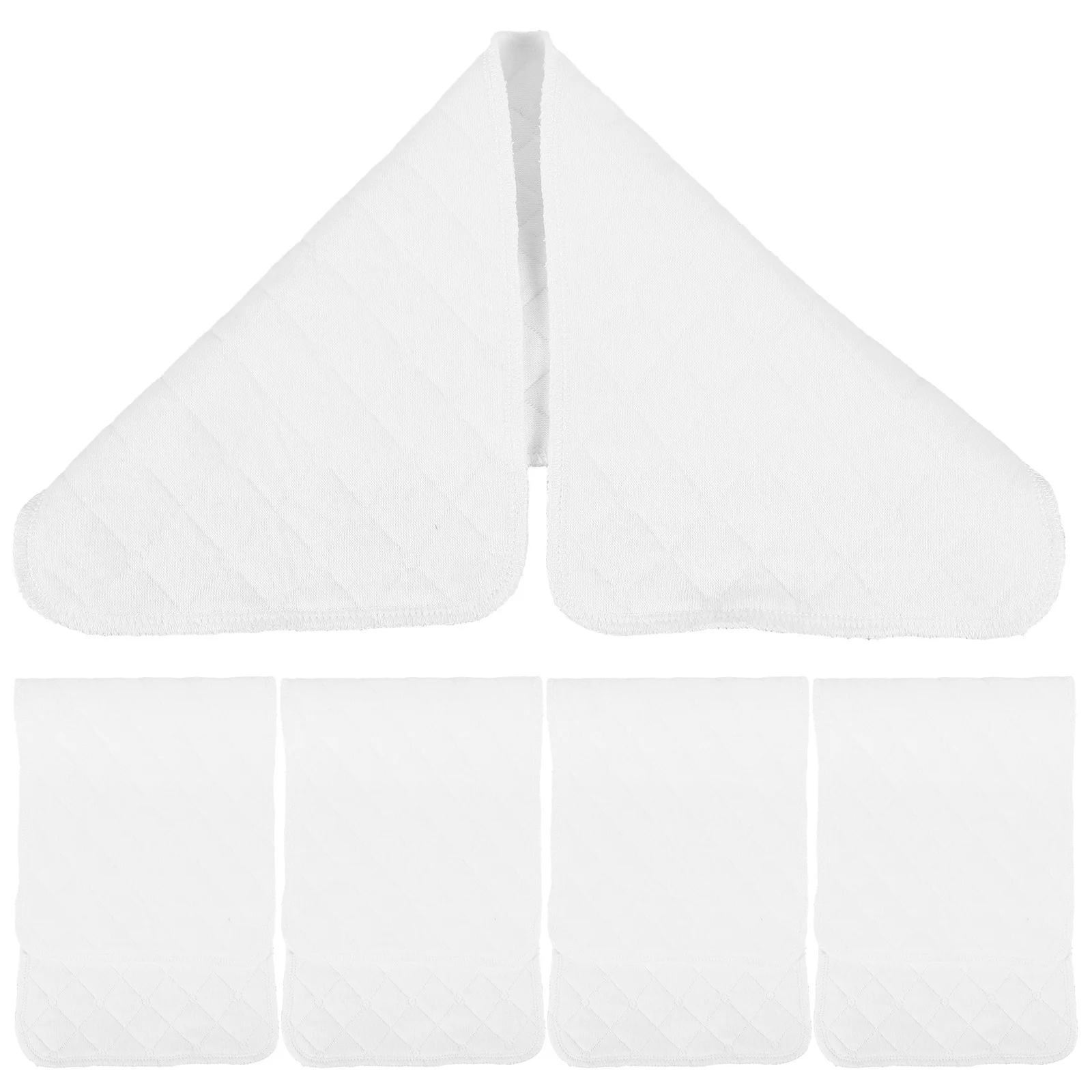 

5pcs Reusable Cotton Baby Burp Cloths Washcloths For Newborn Diaper Changing Soft Absorbent Towels Cloth Diapers Newborn