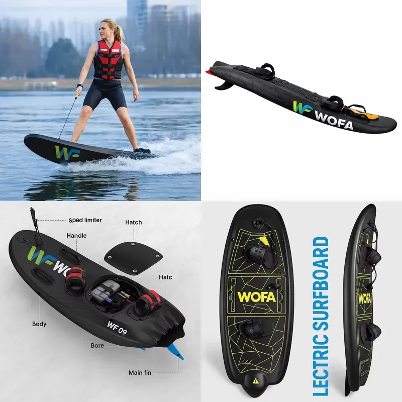 Long Endurance Electric Surfboard EP01 Model Sea Foam Material Outdoor Entertainment Paddle Board Water Sports Adult Use