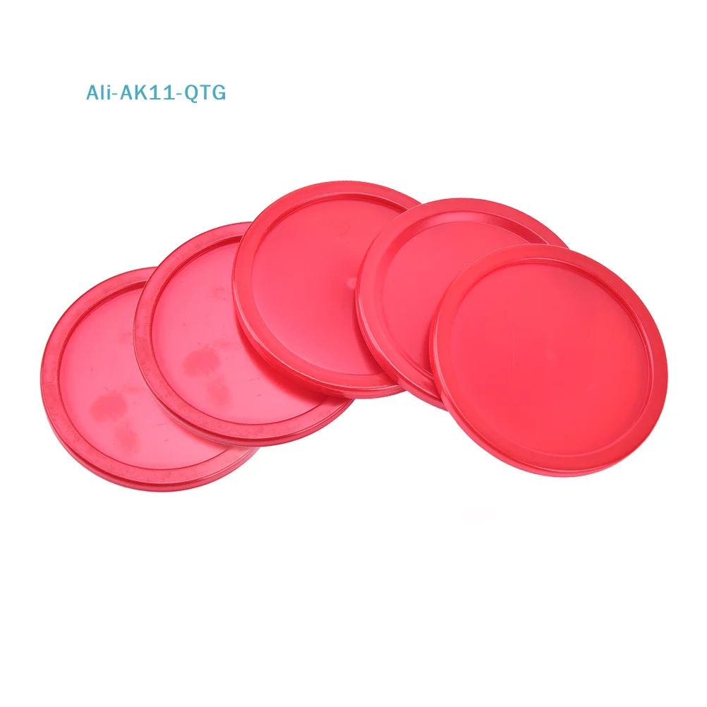 

Горячая новинка! Набор из 5 прочных мини-шайб для аэрохоккея, 51 мм, красные, для детских столов