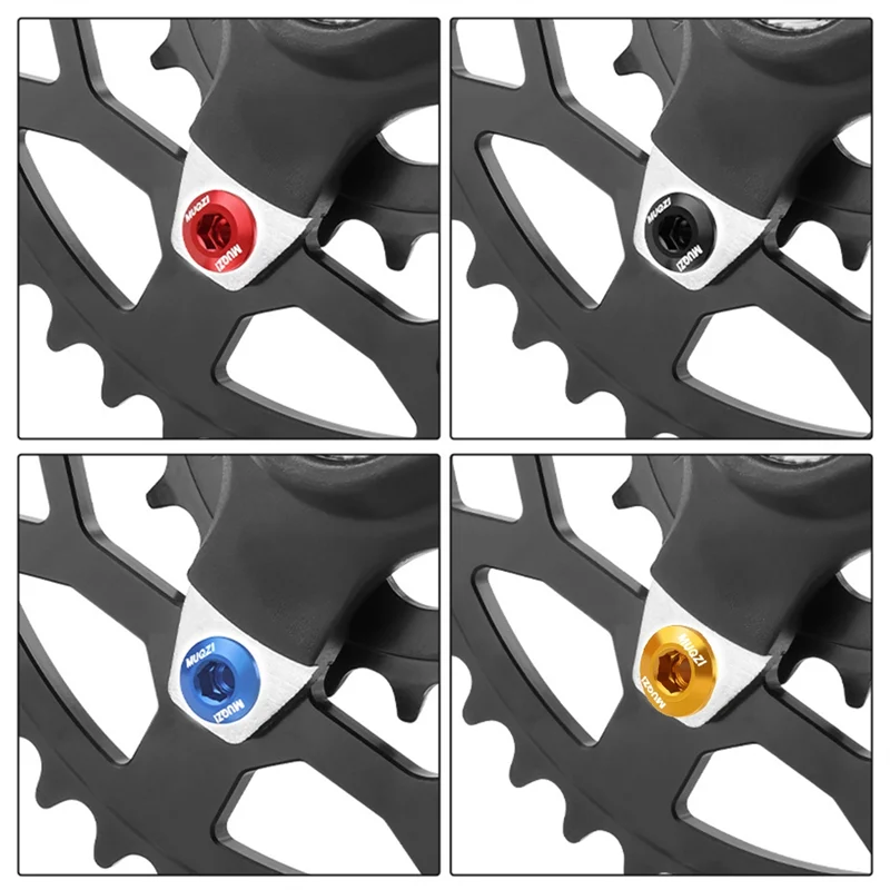 MUQZI 5 قطعة مجموعة مسامير سلسلة 6.5 مللي متر مسامير سلسلة واحدة للدراجات على الطرق والجبال