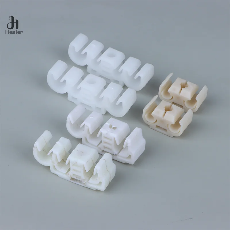 10PCS Car Brake Line Cable Bracket Vacuum Hose Pipe Clips For Santana Chery Chassis tubing fixed line clip hooks