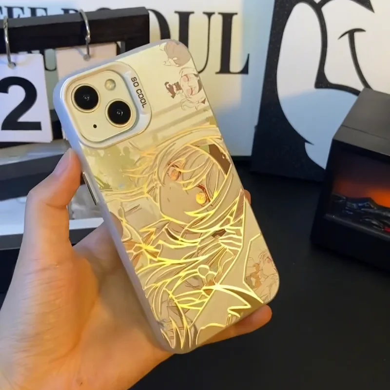 Game Cartoon Firefly Girls Phone Case for iPhone 16 15 14 13 12 11 17 Pro Max Plus Air mini Cute Honkai：Star Rail girl Cover