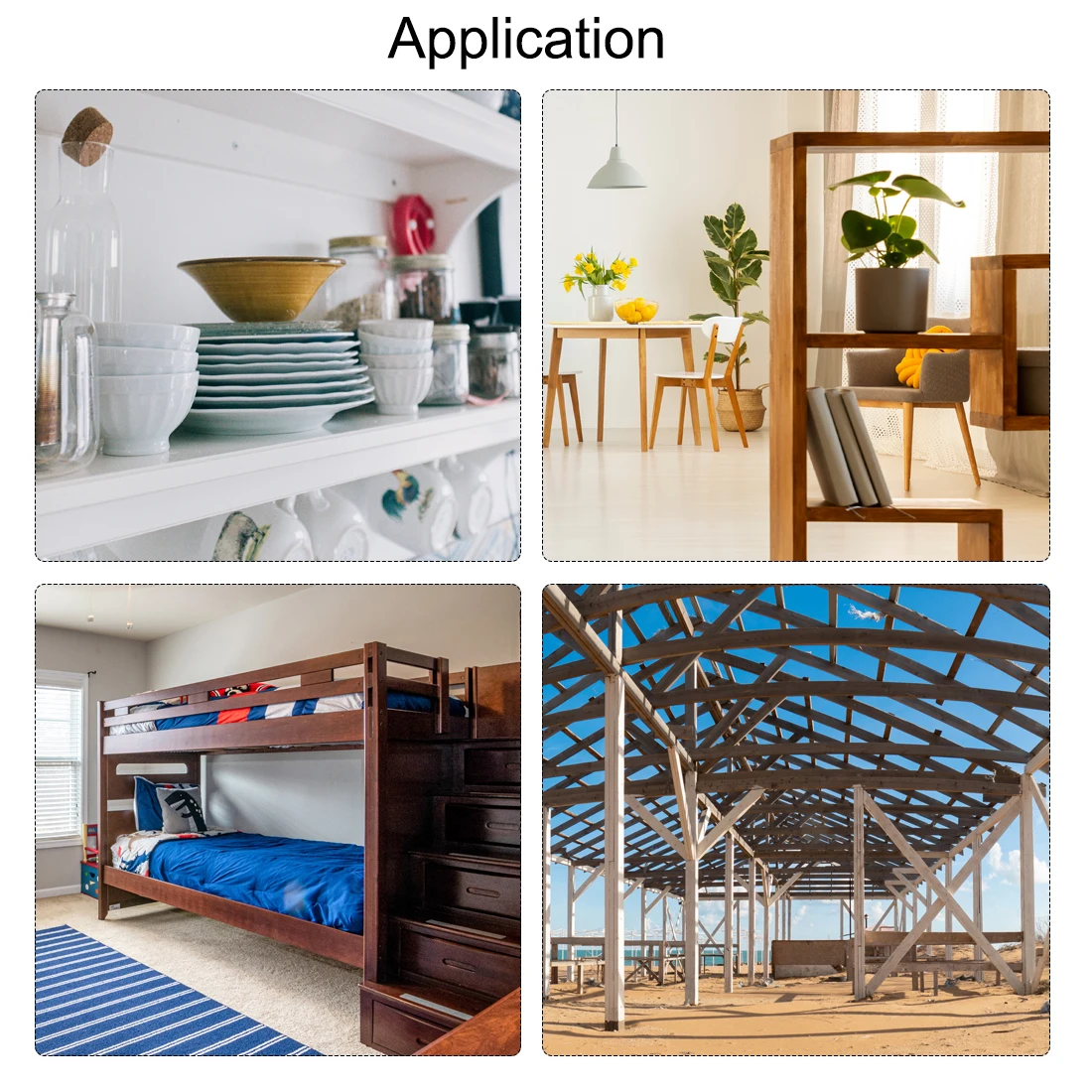 Uxcell Dowel Pin 304 Stainless Steel Wood Bunk Bed Dowel Pins Shelf Pegs Support Shelves Silver Tone