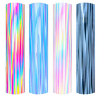 19x39 Inch TPU Neon Glow Heat Transfer Vinyl - High Visibility Waterproof HTV Film for DIY T-Shirts, Family/Couple Matching Outf