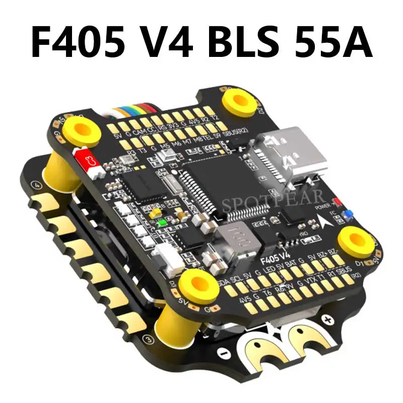 For SpeedyBee F405 V4 BLS 55A 30x30 FC&ESC Stack F4 Flight Controller Motor Driver Board DJI FPV Drone