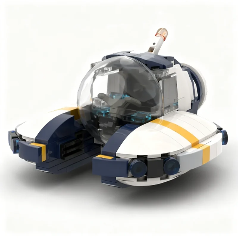 281pcs MOC Other Subnautica Seamoth Model Christmas Gift Interior Decoration Craft Decorative Ornament Home Display Shelf Accent