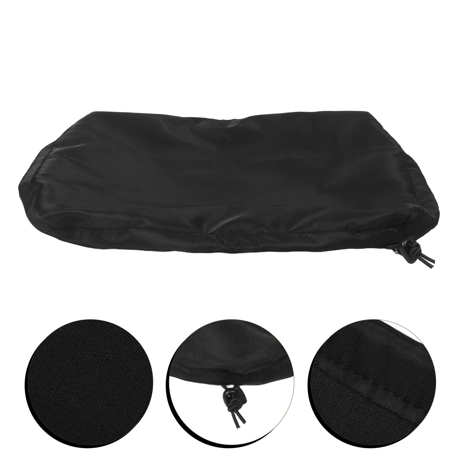 

Universal Fit 330*295*50Mm Waterproof Audio Mixer Cover Black Nylon Studio Console Protective Sleeve Reusable Dustproof Portable