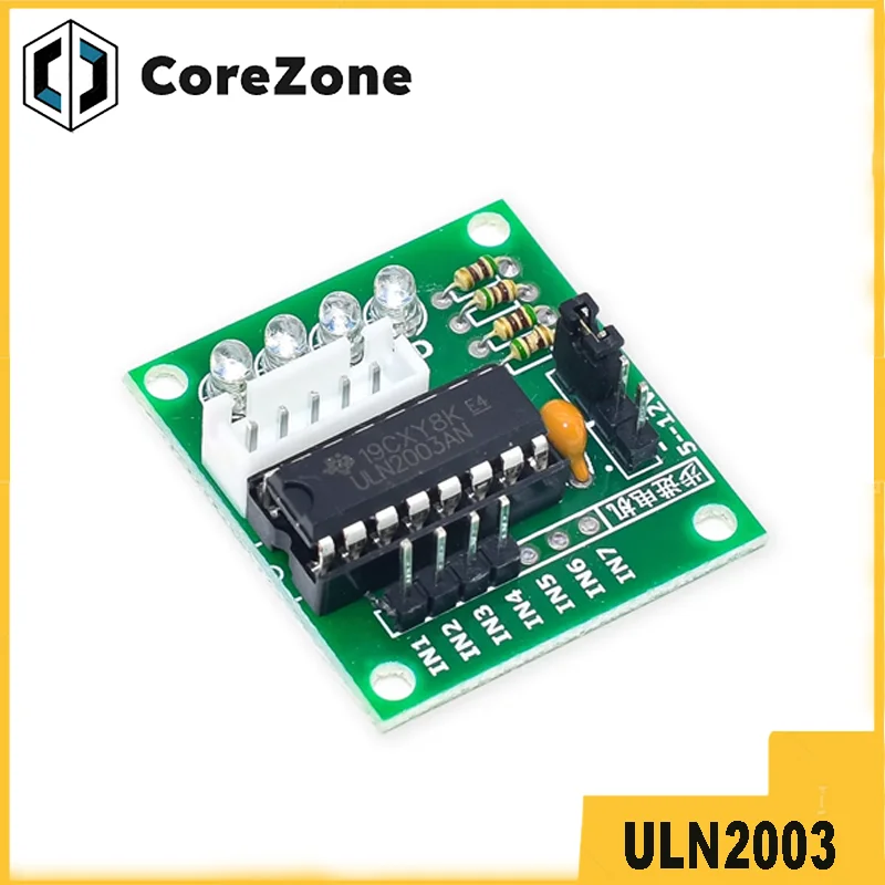 10pcs ULN2003 High-power Stepper Motor Driver Board Test Module For Arduino AVR SMD