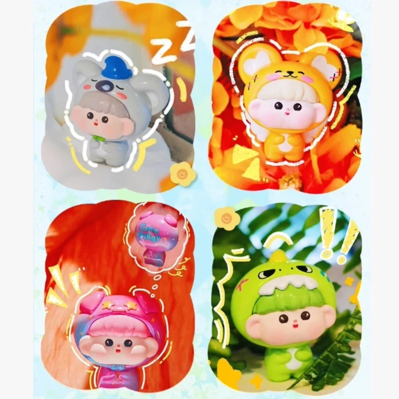 3BabiesToy الدهنية كبيرة الأذن الحيوان سلسلة لطيف صندوق أعمى صغير Kawaii دمية لامعة مطلي لعبة ديكور المنزل مفاجأة هدية صندوق غامض #6