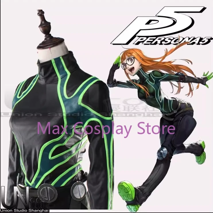 Maxi anime futaba sakura cosplais kostým halloween uniforma ženy futaba sakura bitva oblečení karneval večírek oblečení PF