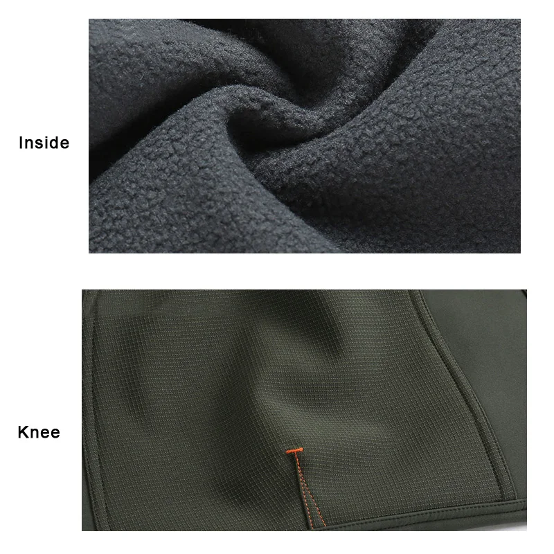 

Мужские и женские охотничьи водонепроницаемые флисовые брюки TRVLWEGO с защитой от радиации