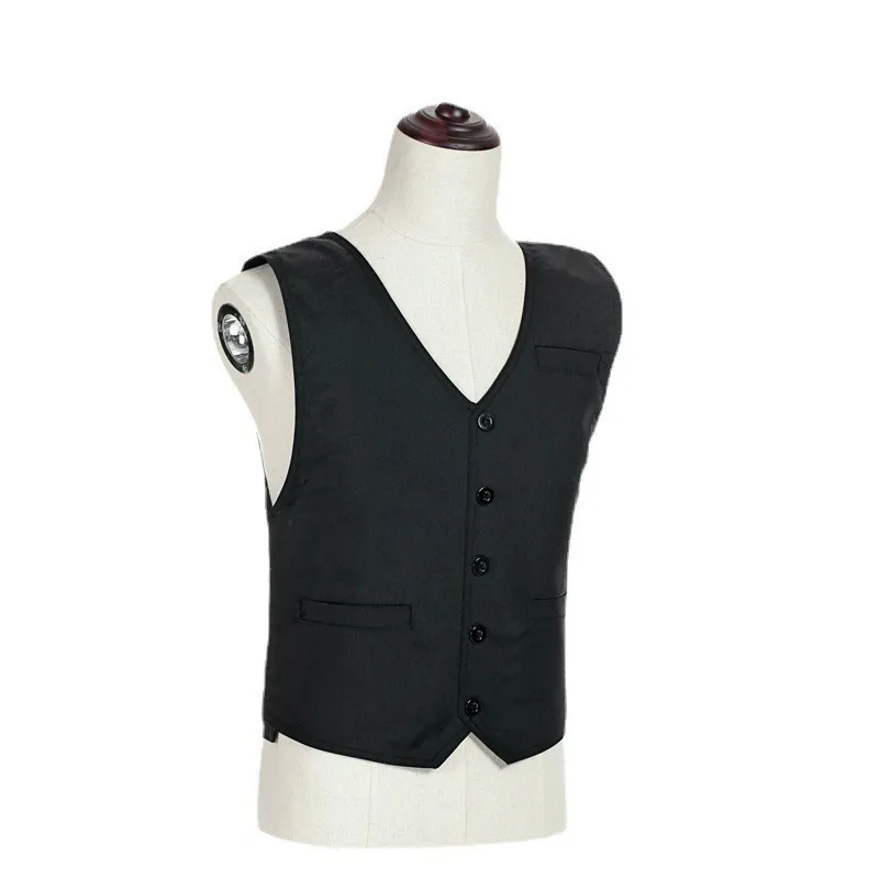 Tactical Armored Soft Protective Vest for Self-defense Against Stabbing and Knife Cuts, Security Clothing.