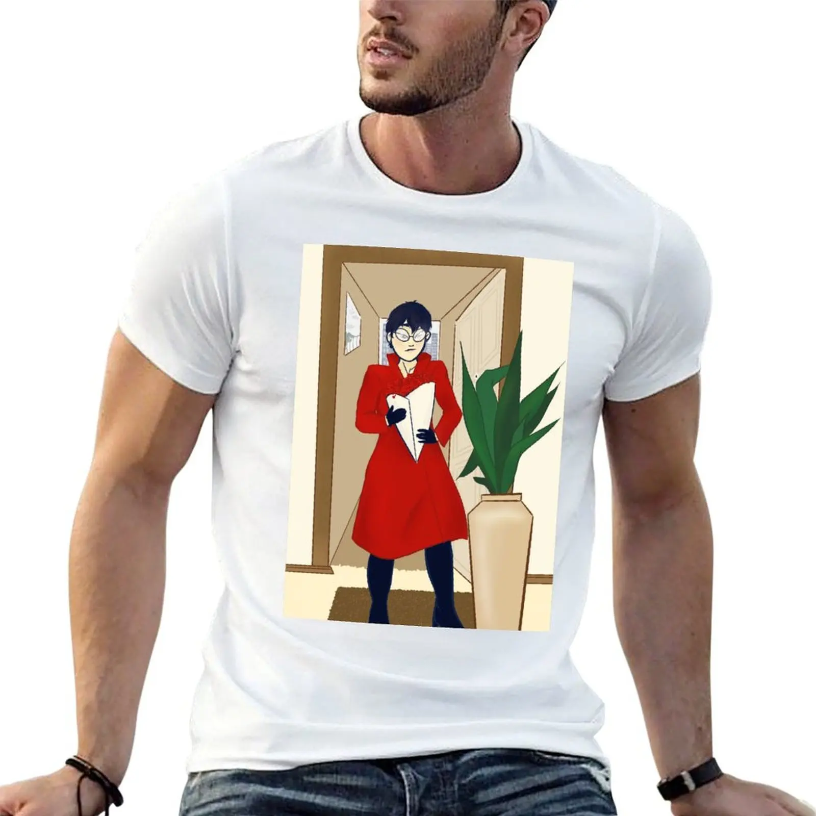 Camiseta Thank you, Carmen Sandiego, camisetas divertidas, camiseta de humor oscuro para hombre, camisetas de algodón para hombre, camiseta ajustada