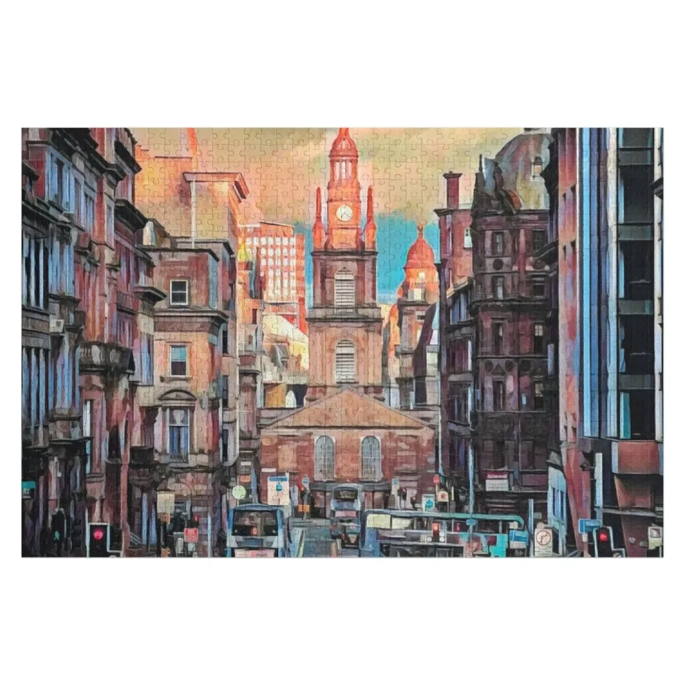 

Glasgow Streets Jigsaw Puzzle Customized Gifts For Kids Customized Toys For Kids Puzzle