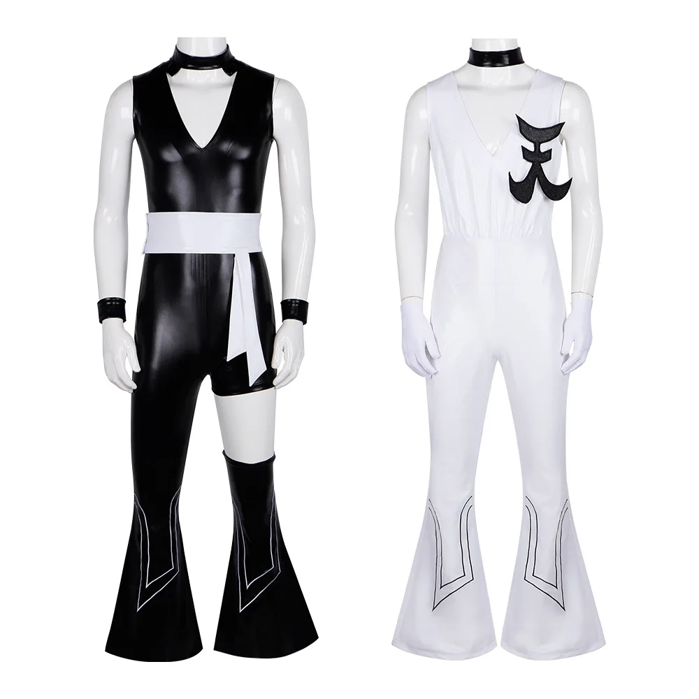

Anime Angel Brothers Polyester Polyurethane Suits New Panty Stocking with GARTERBE Cosplay Costume Halloween Cosplay Clothings