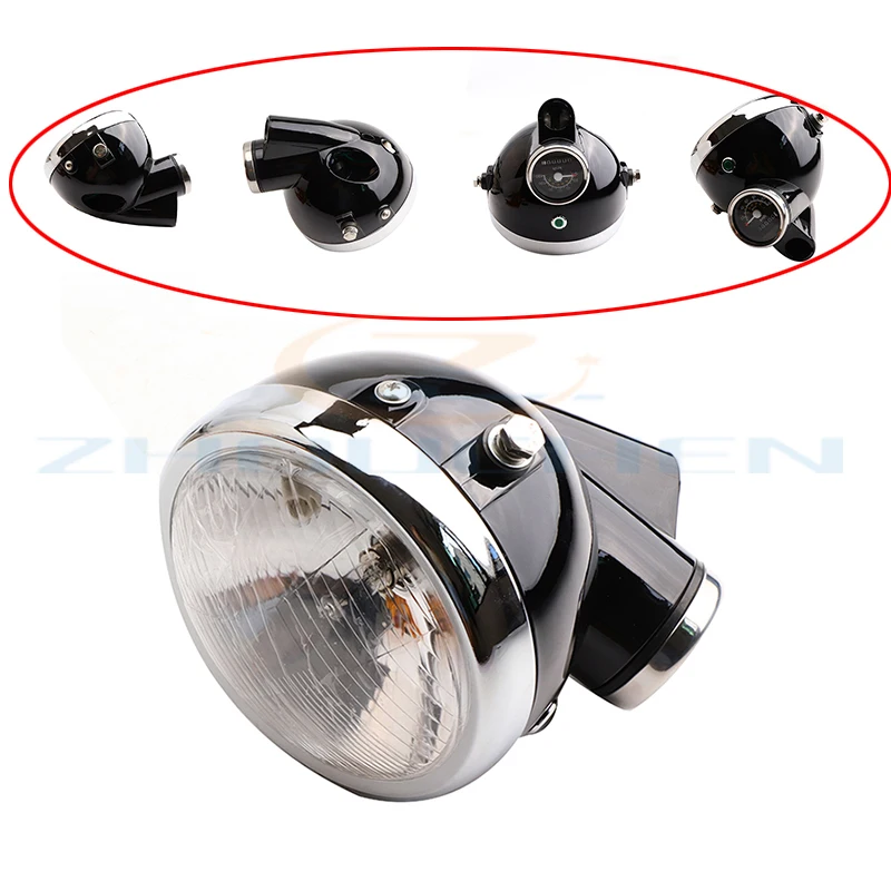 fog light motorcycle sportster farol auxiliar speedometer velocimetro moto compteur instrument for honda z50 MONKEY bike z 50 50