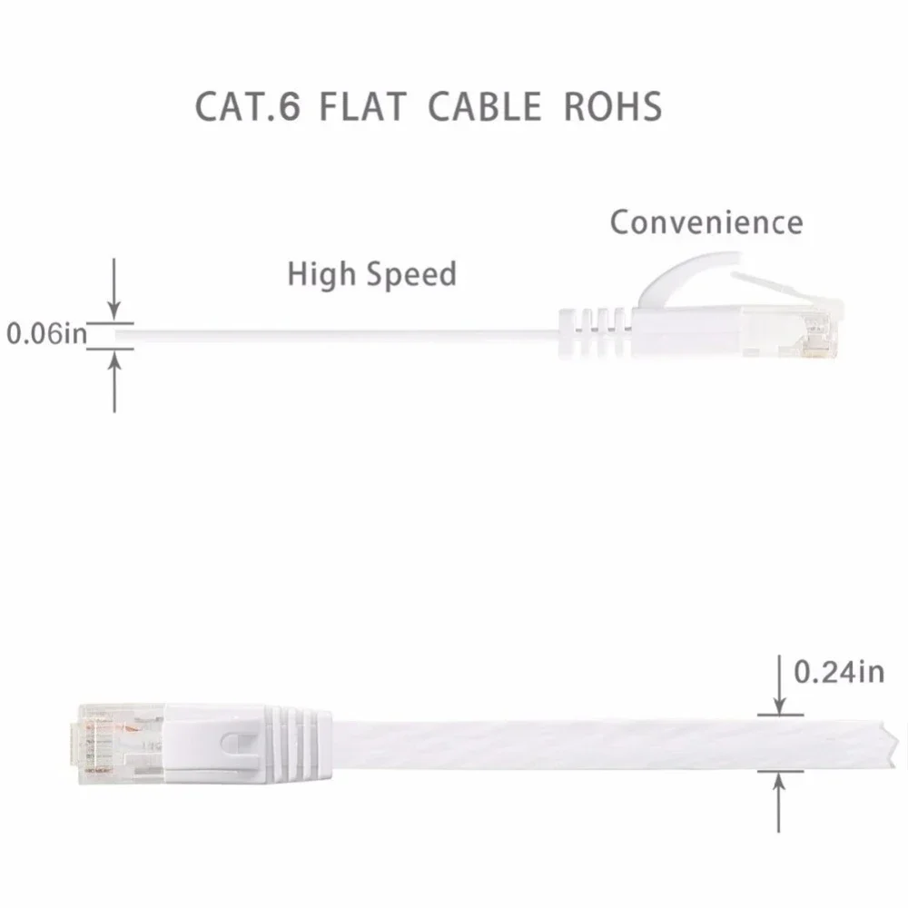 Cat6 CAT7 RJ45 Network LAN Ethernet Cable Computer UTP Patch Cord For Router 0.5m 1m 1.5m 2m 3m 5m 10m 15m 20m 25m 30m
