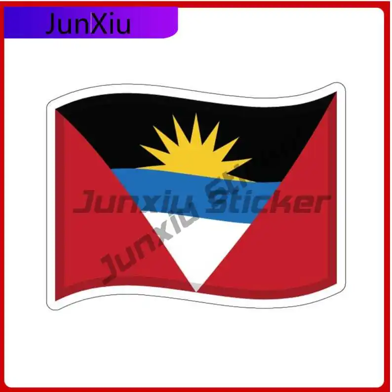 

Antigua And Barbuda Flag Stickers Antigua Decorations Anti Scratch Exterior For Suv Laptop Front Windshield Motorcycle Bumper