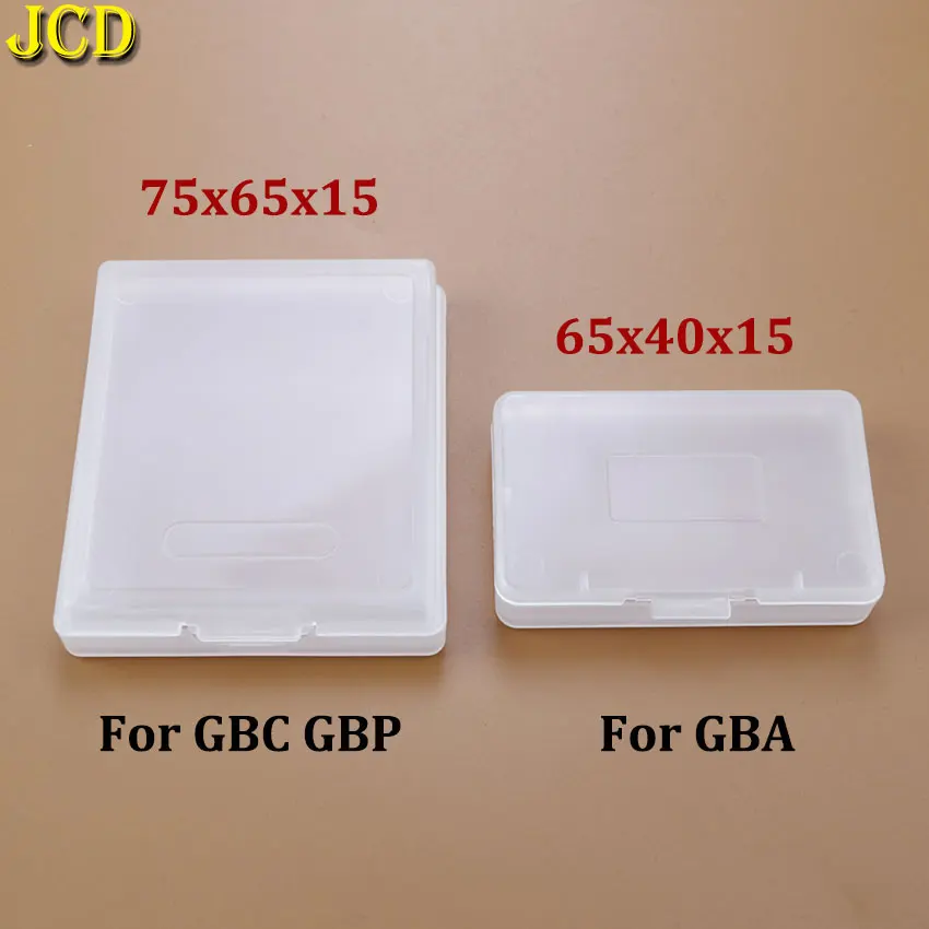 For GameBoy Color Advance Transparent Plastic Game Protection Anti Dust Cover Storage Box Cartridge Card Case For GBC GBA GBP