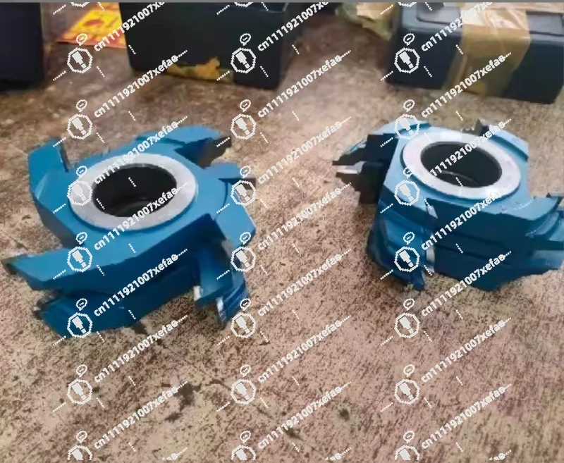 

6 Pcs Woodworking Tools End Mills Door Frame Cutting Tools Carbide Adjustable Combined Profile Cutting Tools Spindle Die Cutting