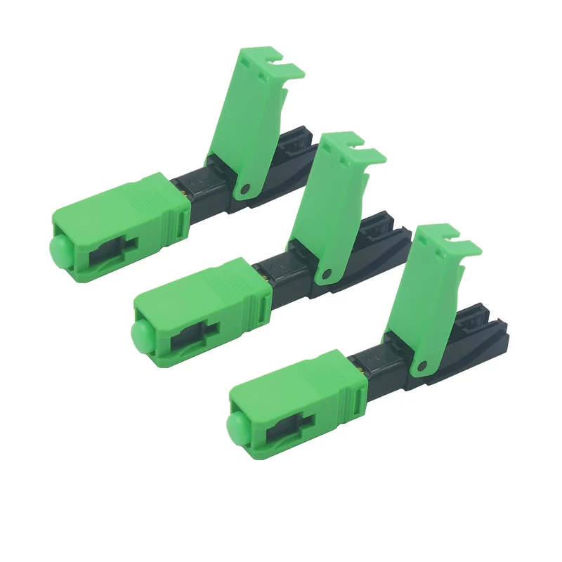 FTTH SC UPC Optical fibe quick connector SC FTTH Fiber Optic Fast Connector Embedded High Quality SC APC