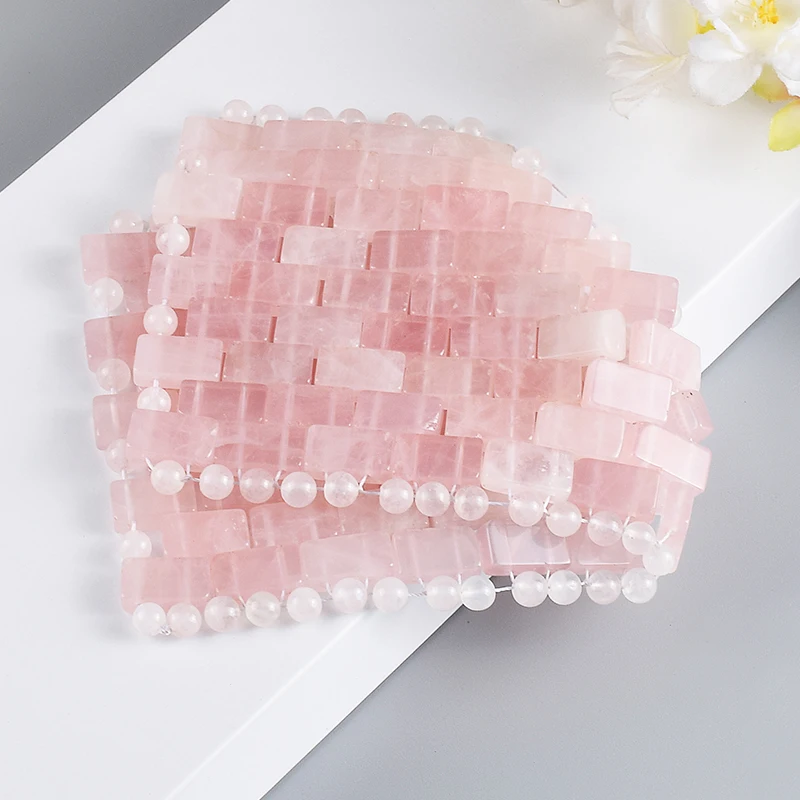 Natural Rose Quartz Eye Mask Massager Jade Relax Sleep Massage Tools Care Stone Face Cooling