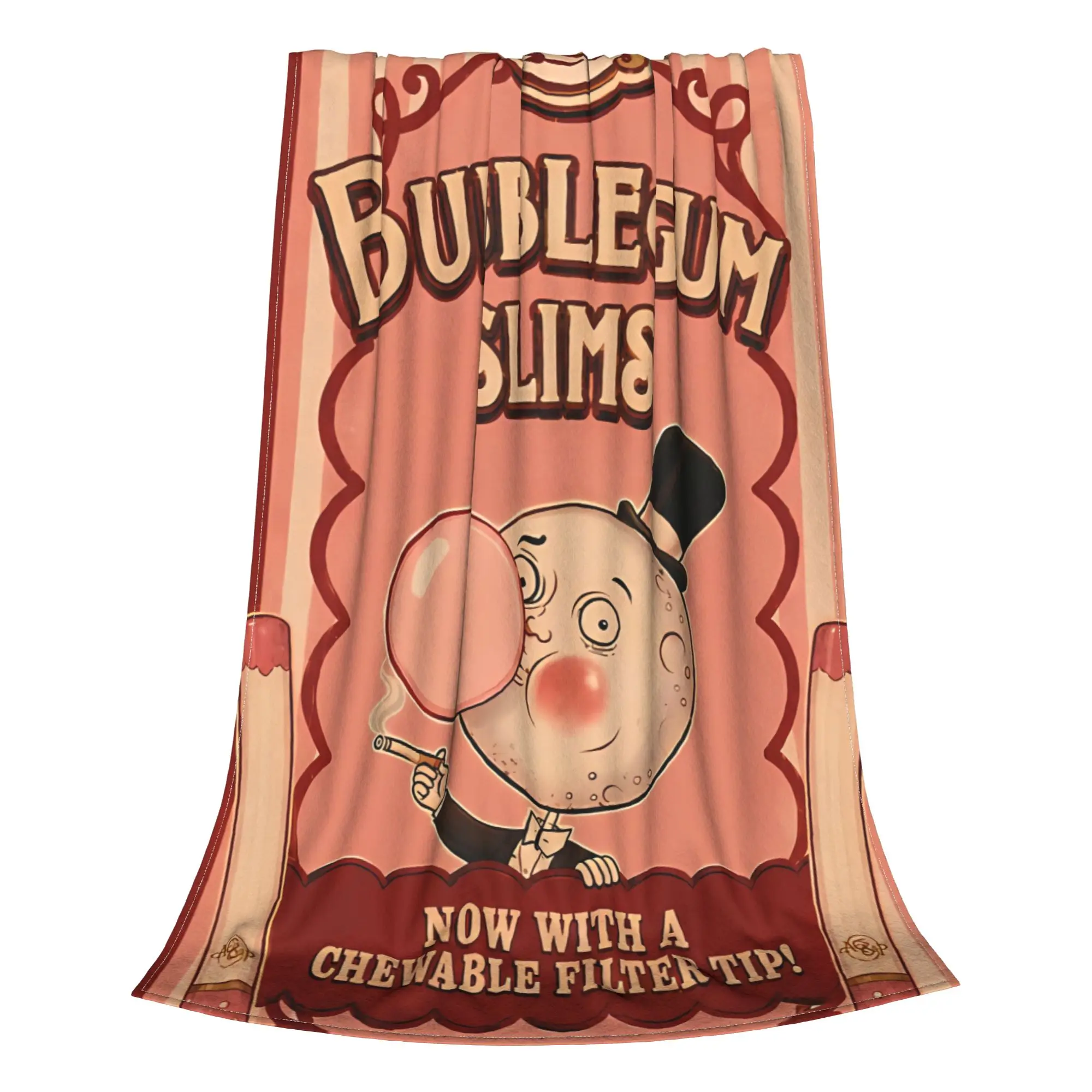 1PC Home Cutecore Bubblegum Slims The Outer Worlds Blanket Super Cosy Plush Home Living Room Sofa Halloween