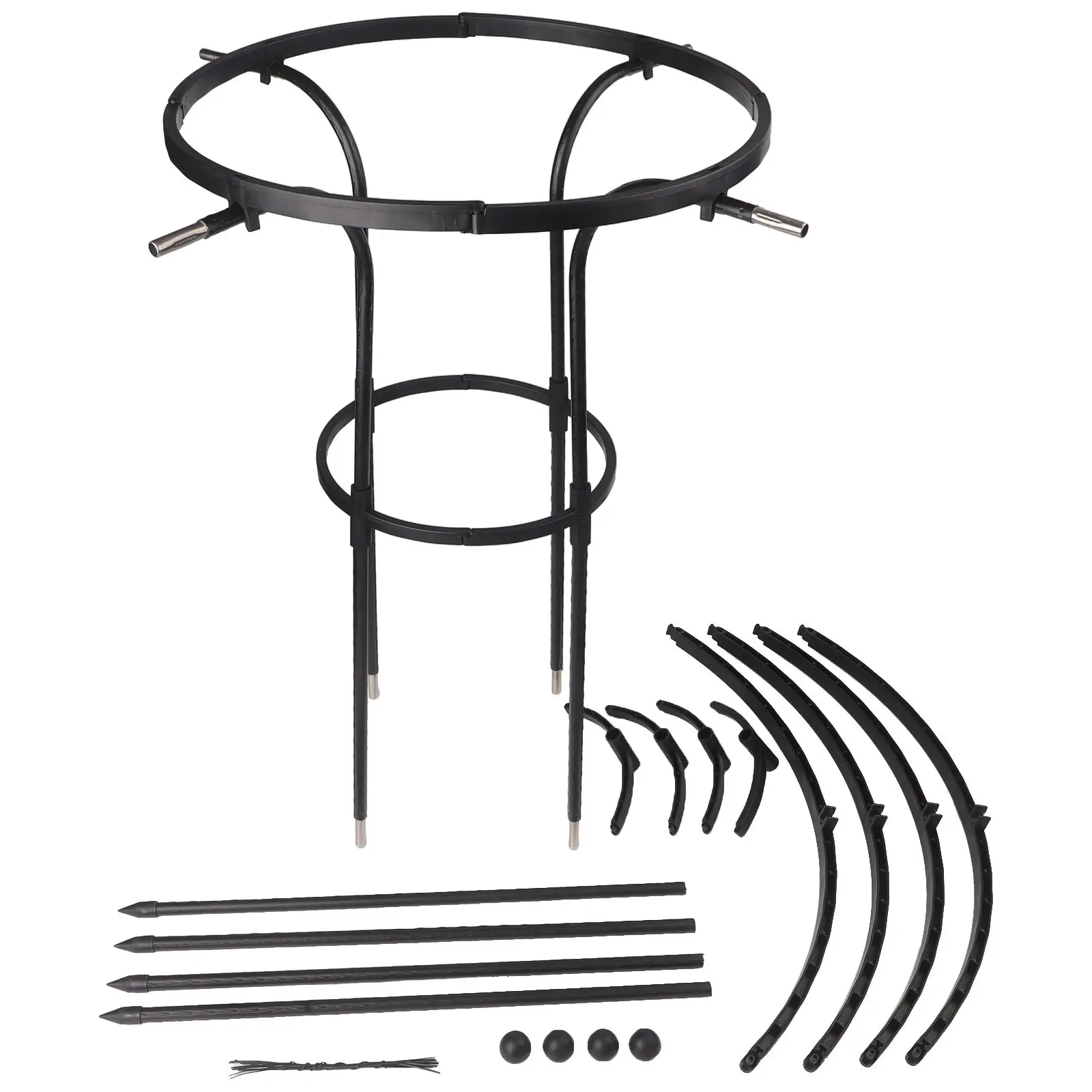 Arched Garden Grid Frame Arched Grid Frame Garden Grid Frame Promotes Healthy Growth Quick Setup Design Supports Various Plants