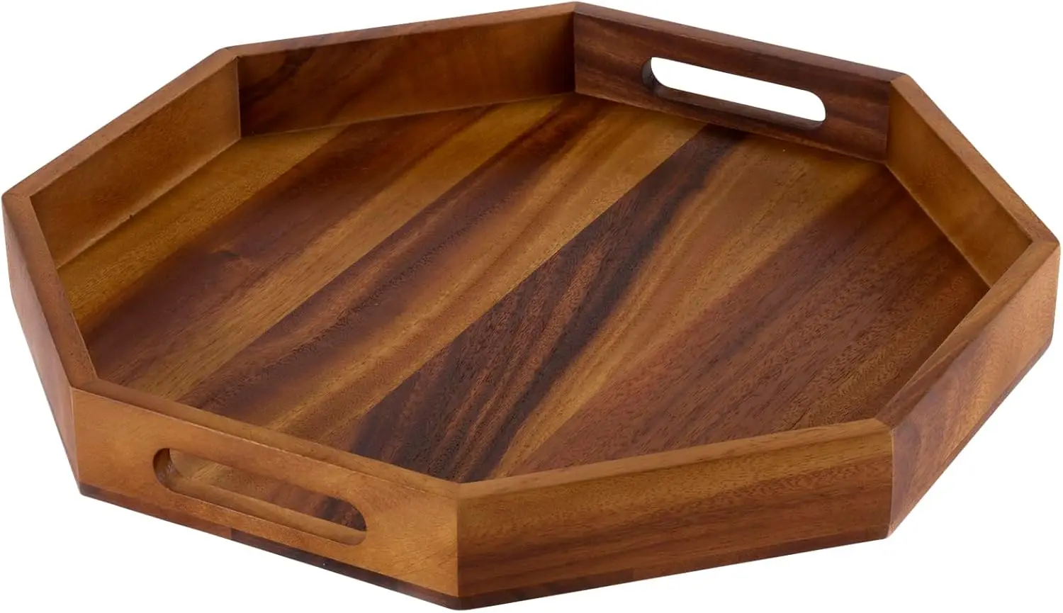 

Octagon Serving Tray - 13" - Solid Bottom