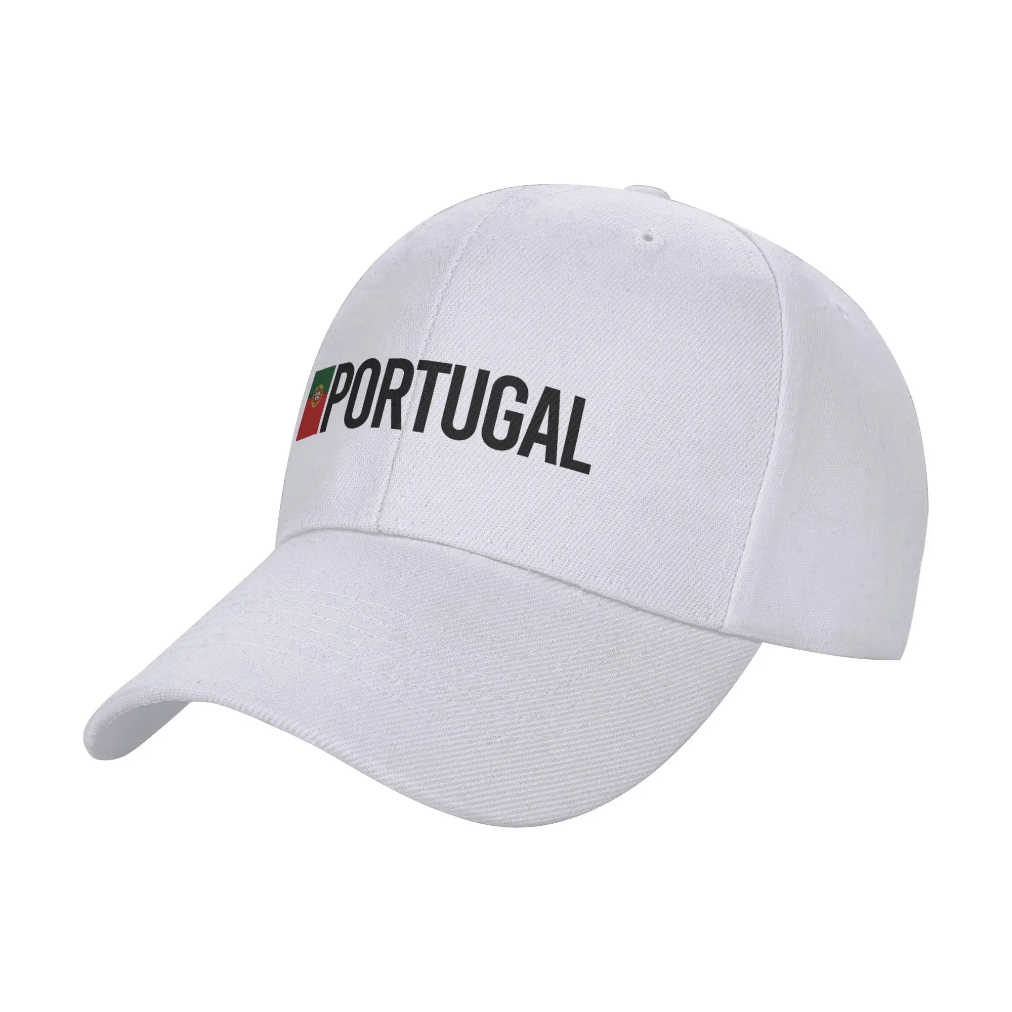 New Summer Casual Baseball Cap Portugal Country Flag  Outdoor Gym Trucker Hat For Men Adult Adjustable  DIY Print Snapback Cap