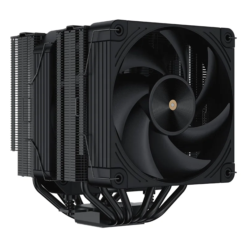 COOLLEO P60T V2 Performance Version CPU Cooler Double Towers Double Fans 6 Heat Pipes PC Radiator For LGA1700 115X AMD AM5 AM4